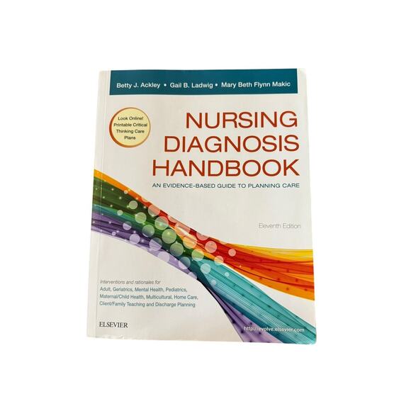Nursing‎ Diagnosis Handbook 11th Edition (Elsevier) - Picture 1 of 3